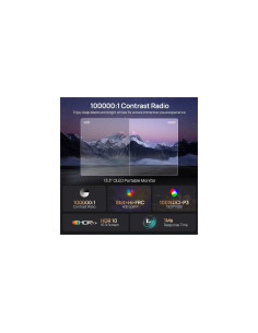Arzopa A3C Pro con Funda 13.3" 60Hz OLED Monitor portátil 2