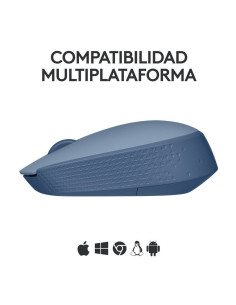 RATON LOGITECH M171 WIRELESS BLUE 2