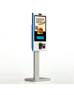 KIOSKO AUTOSERVICIO AVPOS SMARTLINE SUELO 27 I5 10TH/8GB/256GB/WIFI/PRINTER/2D WHITE 2