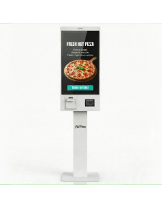 KIOSKO AUTOSERVICIO AVPOS SUELO 27 I5 10TH/8G/256G/WIFI/PRINTER/2D/W11P WH