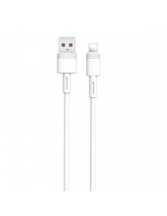 CABLE NBQ166 CARGA RAPIDA USB - LIGHTNING | 5A | 1 METRO | BLANCO XO