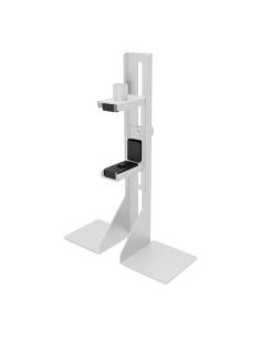 SOPORTE MARS GAMING PARA TARJETA DE VIDEO MAGNETICO WHITE 2
