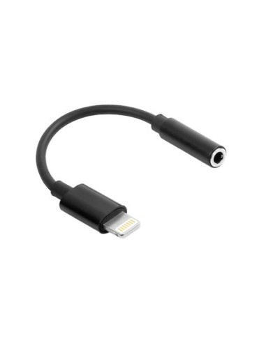ADAPTADOR DE AUDIO MINI-JACK A LIGHTNING PARA IPHONE MXJL-02 MAXLIFE