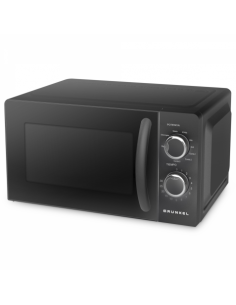 MICROONDAS 20L CON GRILL 700W NEGRO GRUNKEL