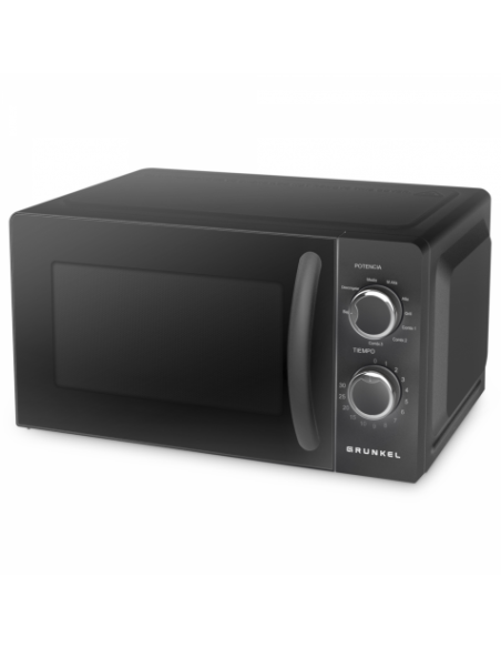 MICROONDAS 20L CON GRILL 700W NEGRO GRUNKEL