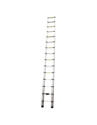 ESCALERA EXTENSIBLE ALUMINIO 14 PELDAÑOS 4.4 METROS MADER