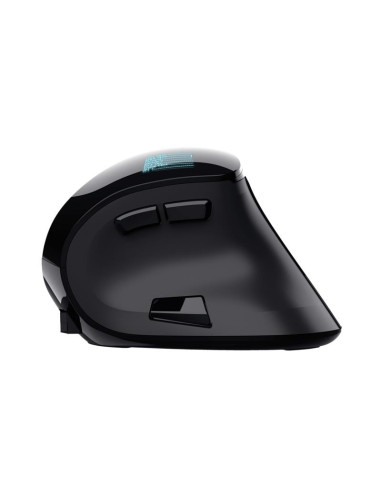 RATON TRUST VOXX ERGONOMICO WIRELESS 9 BOTONES BLACK