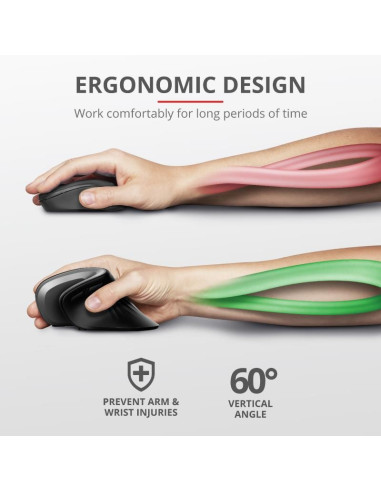 RATON TRUST VERRO WIRELESS ERGONOMIC