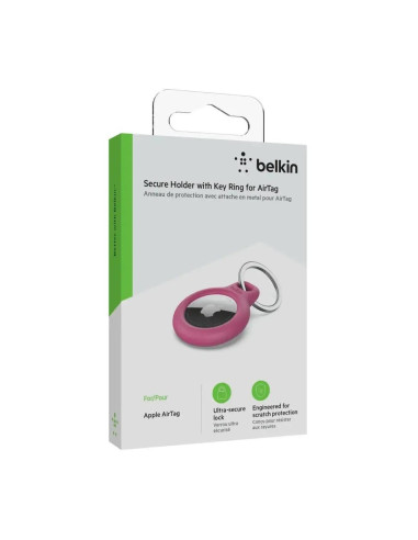 Belkin LLavero Apple Air Tag Rosa (F8W973BTPNK)