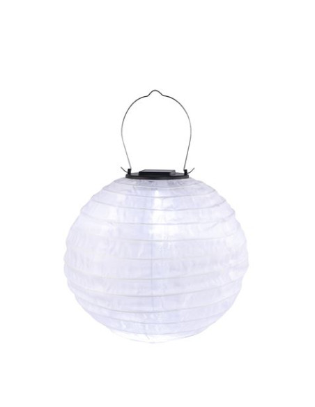 FAROL SOLAR LED REDONDO EXTERIOR BLANCO 3000K
