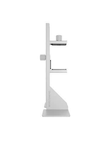 SOPORTE MARS GAMING PARA TARJETA DE VIDEO MAGNETICO WHITE