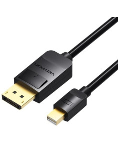 CABLE CONVERSOR VENTION MINI DISPLAYPORT A DISPLAYPORT 2M BLACK