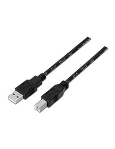 CABLE USB 1,8M IMPRESORA A/M-B/M NANOCABLE BLACK