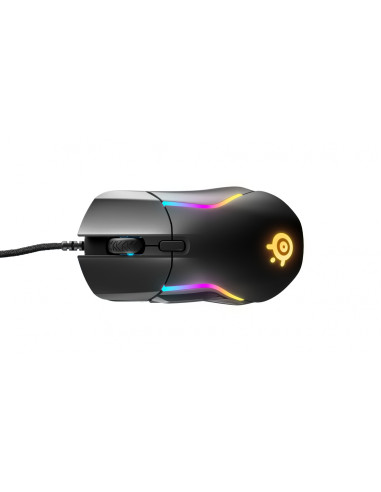 STEELSERIES RIVAL 5 ratón mano derecha USB tipo A Í“ptico Negro, Gris