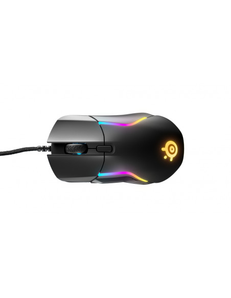 STEELSERIES RIVAL 5 ratón mano derecha USB tipo A Í“ptico Negro, Gris