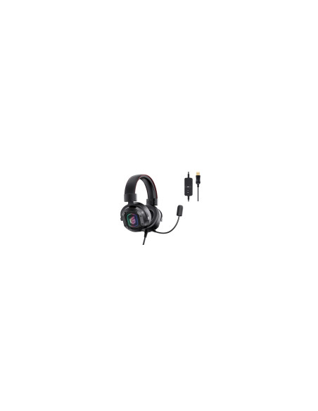 Conceptronic Auriculares Alámbrico Diadema Juego USB tipo A Negro