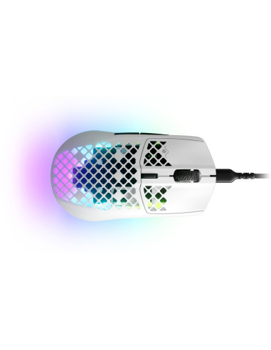 Steelseries Aerox 3 ratón mano derecha USB Tipo C Í“ptico 8500 DPI