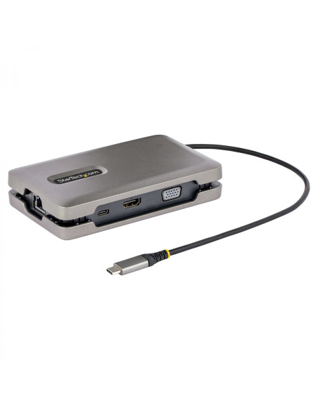 StarTech.com DKM31C3HVCPD base para portátil y replicador de puertos