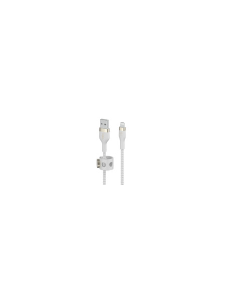 Belkin CAA010BT1MWH cable USB 1 m USB A USB C/Lightning Blanco