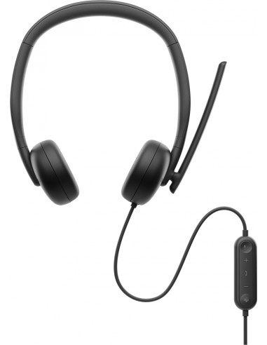 DELL WH3024 Auriculares Alámbrico Diadema Llamadas/Música USB Tipo C