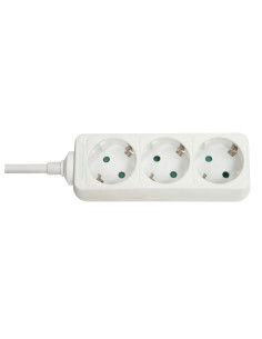 Lindy 73100 base múltiple 3 salidas AC Interior Blanco
