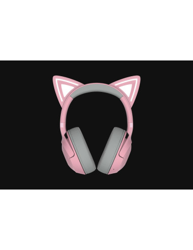 Razer Kraken Kitty V2 BT Auriculares Inalámbrico Diadema Juego Bluetooth Rosa