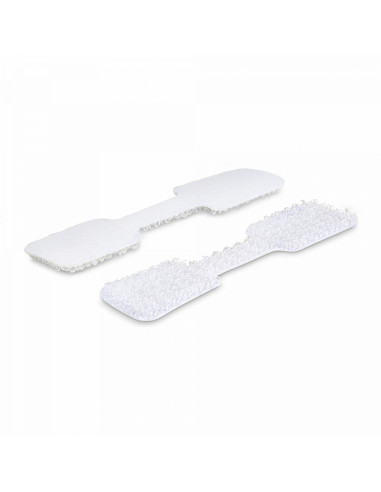 StarTech.com Paquete de 100 - Etiquetas Blancas de 9cm para Cables -