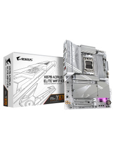 GIGABYTE X870 AORUS ELITE WIFI7 ICE Placa Base - Compatible con CPUs
