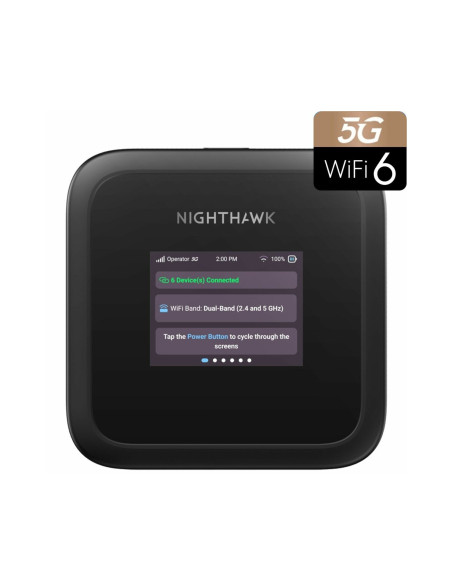 NETGEAR M3 router inalámbrico Doble banda (2,4 GHz / 5 GHz) Negro
