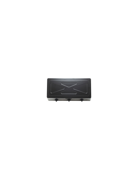 Vitrokitchen 360IB hobs Negro, Acero inoxidable Encimera Encimera de gas 3 zona(s)