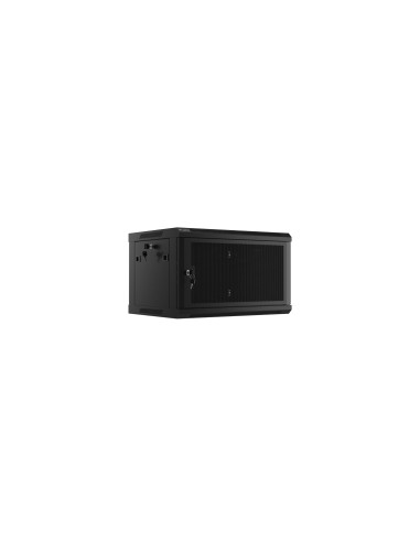 Lanberg WF01-6406-23B armario rack 6U Bastidor de pared Negro