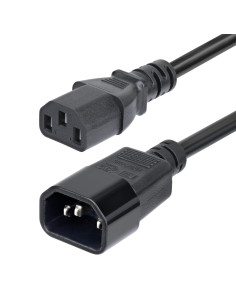 StarTech.com Cable de Extensión de Alimentación C14 a C13 4,5m -