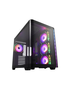 FSP M580-BA Carcasa Midi Tower mITX, mATX Negro ARGB