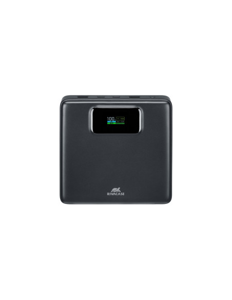 Rivacase Turbo Polímero de litio 25800 mAh Negro
