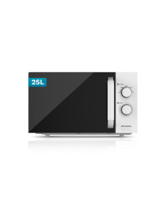 Grunkel MW-25EASY microondas Blanco Solo microondas Encimera 25 L 850 W