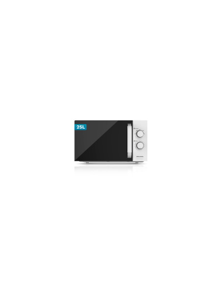 Grunkel MW-25EASY microondas Blanco Solo microondas Encimera 25 L 850 W