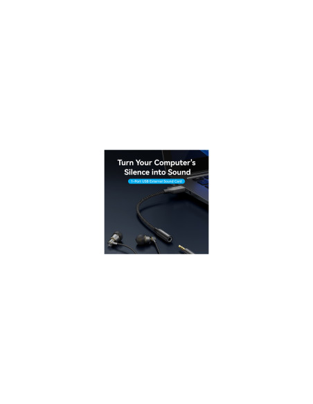 Vention CVEBC cable USB Negro
