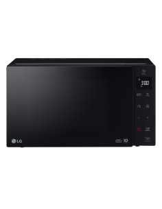 LG MH6535GIS microondas Negro Microondas combinado Sobre superficie