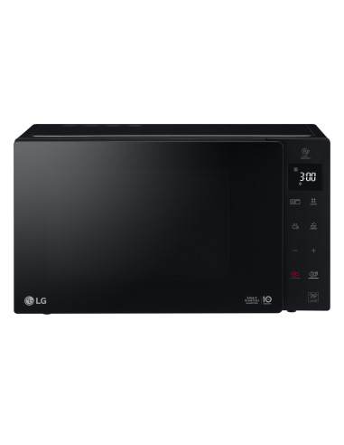 LG MH6535GIS microondas Negro Microondas combinado Sobre superficie