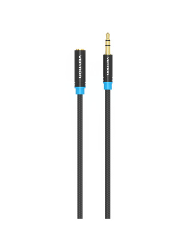 Vention VAB-B06-B500-M cable de audio 5 m 3,5mm Negro