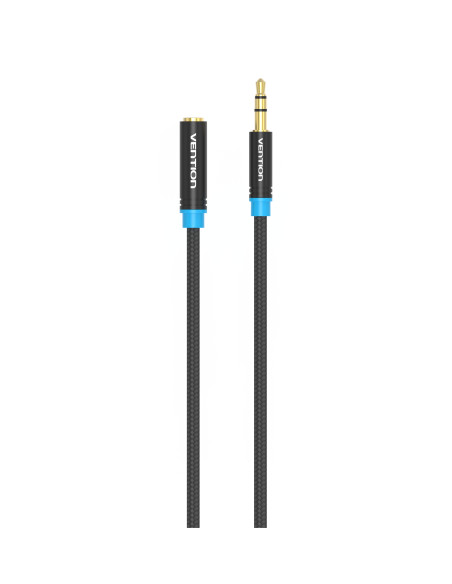 Vention VAB-B06-B500-M cable de audio 5 m 3,5mm Negro