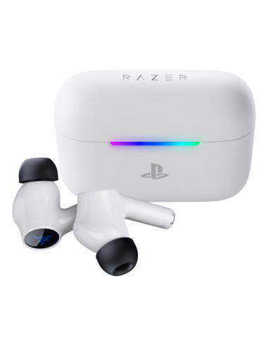Razer Hammerhead V3 X HyperSpeed for PlayStation Auriculares Inalámbrico Dentro de oído Llamadas/Música Bluetooth Blanco