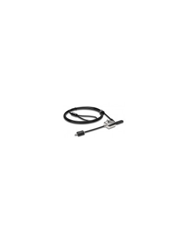 Lenovo 4X90H35558 cable antirrobo Negro, Acero inoxidable 1,83 m