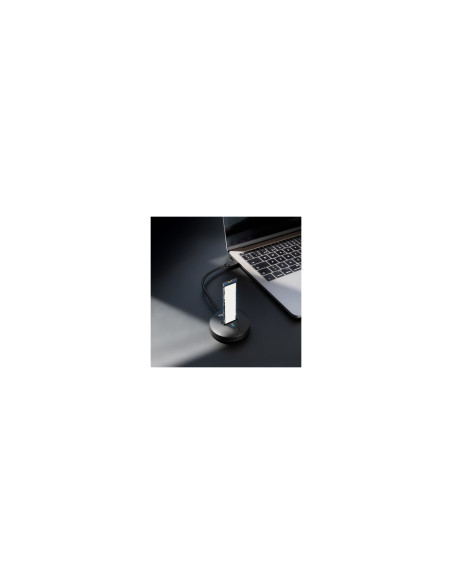 TooQ Docking Station USB-C 3.2 Gen 2x1 para SSD M.2 NVMe PICe, Negra