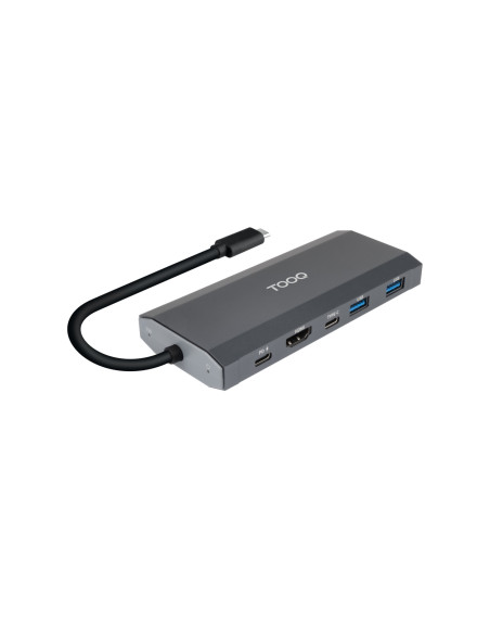 TooQ Caja externa para SSD M.2 NGFF/NVMe + HUB USB 3.2 Gen2 con