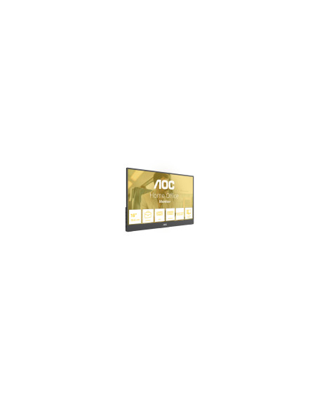 AOC 16T20E2 monitor o TV portátil Monitor portátil Negro 39,6 cm