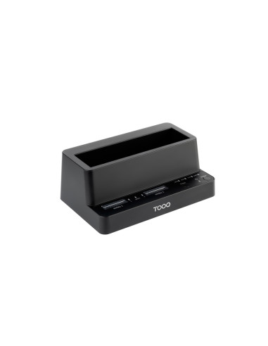 TooQ Docking Station USB-C 3.2 Gen 2 Dos Bahías para SSD M.2 NVMe +