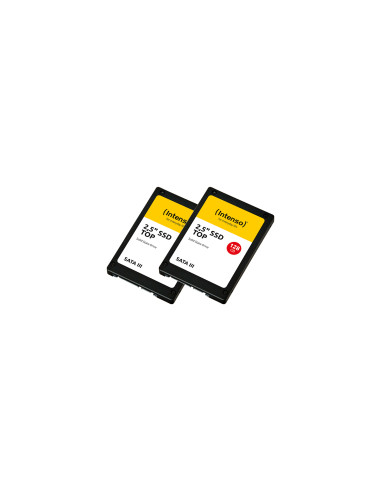 Intenso SSD de 2,5" SATA III Top Doble Pack, SSD interna, 2x 128 GB, negro
