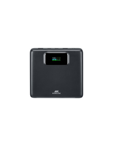Rivacase Turbo Polímero de litio 20000 mAh Negro