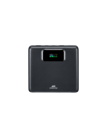 Rivacase Turbo Polímero de litio 20000 mAh Negro